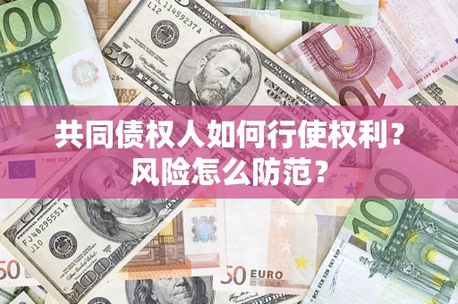 北京共同债权人如何行使权利？风险怎么防范？