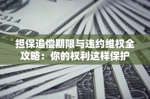 北京担保追偿期限与违约维权全攻略：你的权利这样保护