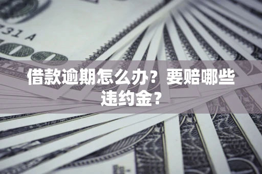 北京借款逾期怎么办？要赔哪些违约金？
